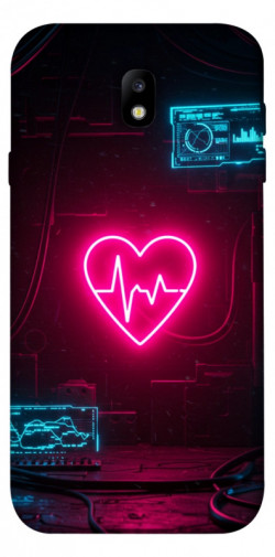 Чехол itsPrint Neon heart для Samsung J730 Galaxy J7 (2017)