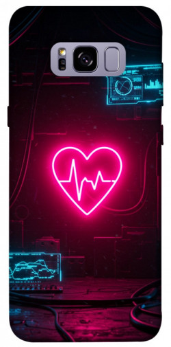 Чехол itsPrint Neon heart для Samsung G955 Galaxy S8 Plus