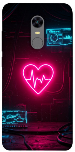 Чехол itsPrint Neon heart для Xiaomi Redmi 5 Plus / Redmi Note 5 (Single Camera)