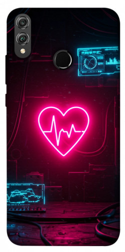 Чехол itsPrint Neon heart для Huawei Honor 8X