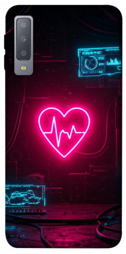 Чехол itsPrint Neon heart для Samsung A750 Galaxy A7 (2018)