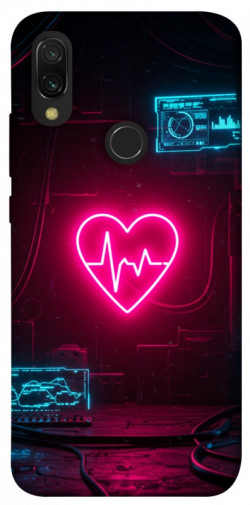 Чехол itsPrint Neon heart для Xiaomi Redmi 7