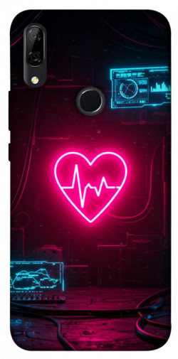 Чехол itsPrint Neon heart для Huawei P Smart Z