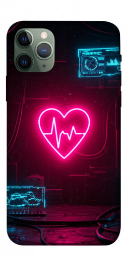 Чехол itsPrint Neon heart для Apple iPhone 11 Pro (5.8")