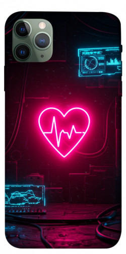 Чехол itsPrint Neon heart для Apple iPhone 11 Pro Max (6.5")