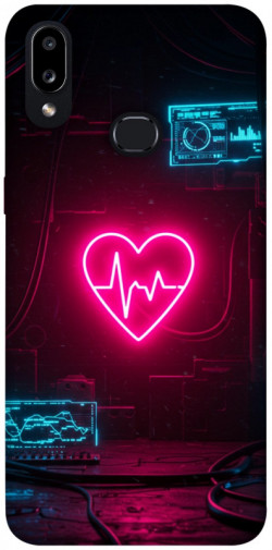 Чехол itsPrint Neon heart для Samsung Galaxy A10s