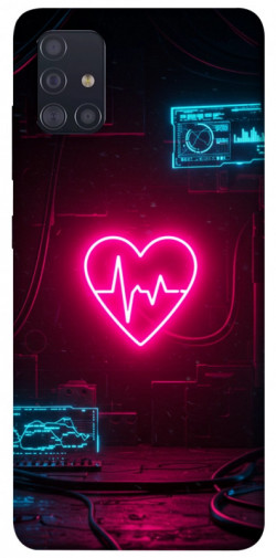 Чехол itsPrint Neon heart для Samsung Galaxy A51