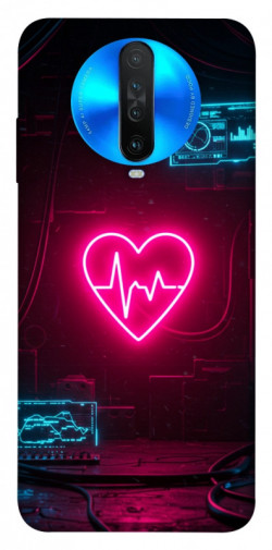 Чехол itsPrint Neon heart для Xiaomi Redmi K30