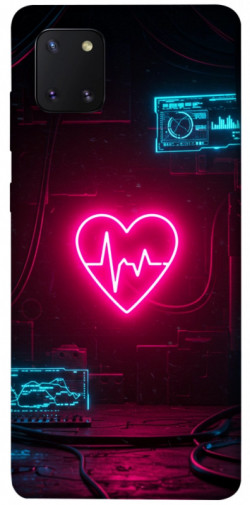 Чехол itsPrint Neon heart для Samsung Galaxy Note 10 Lite (A81)