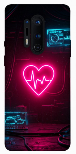 Чехол itsPrint Neon heart для OnePlus 8 Pro