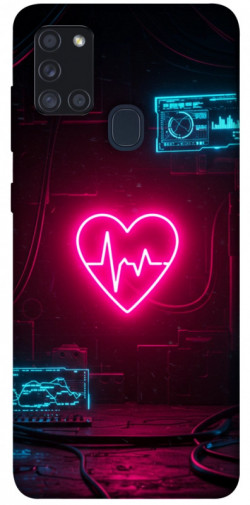 Чехол itsPrint Neon heart для Samsung Galaxy A21s