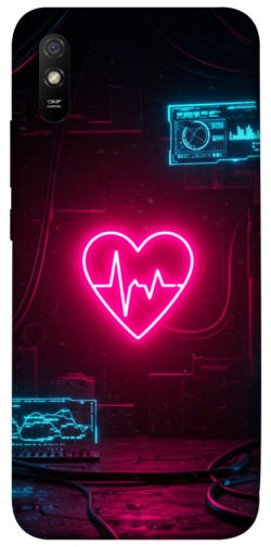 Чехол itsPrint Neon heart для Xiaomi Redmi 9A