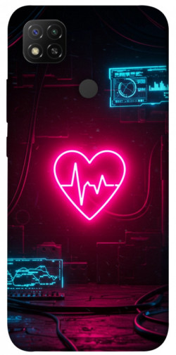 Чехол itsPrint Neon heart для Xiaomi Redmi 9C