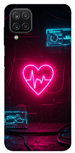 Чехол itsPrint Neon heart для Samsung Galaxy A12