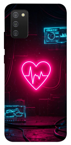 Чехол itsPrint Neon heart для Samsung Galaxy A02s