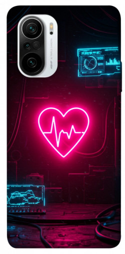 Чехол itsPrint Neon heart для Xiaomi Redmi K40 / K40 Pro / K40 Pro+ / Poco F3