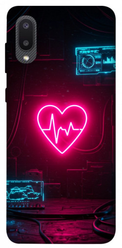 Чехол itsPrint Neon heart для Samsung Galaxy A02
