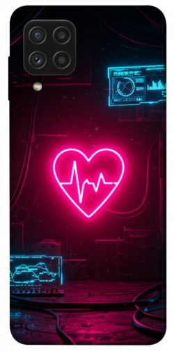 Чехол itsPrint Neon heart для Samsung Galaxy A22 4G