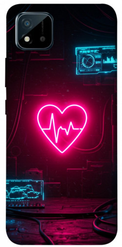 Чехол itsPrint Neon heart для Realme C11 (2021)