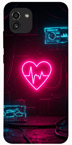 Чехол itsPrint Neon heart для Samsung Galaxy A03