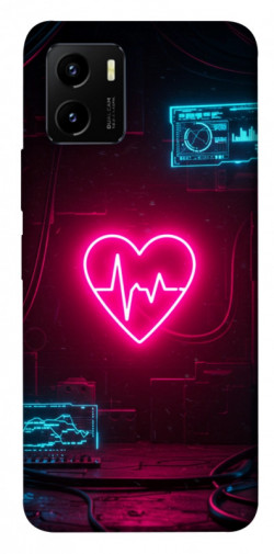 Чехол itsPrint Neon heart для Vivo Y15s