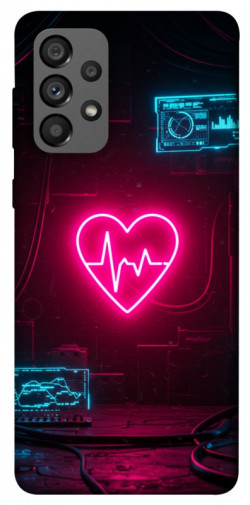 Чехол itsPrint Neon heart для Samsung Galaxy A73 5G