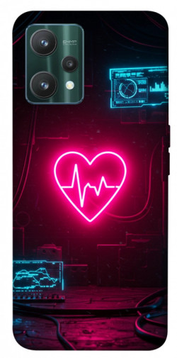 Чехол itsPrint Neon heart для Realme 9 Pro
