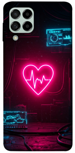 Чехол itsPrint Neon heart для Samsung Galaxy M53 5G