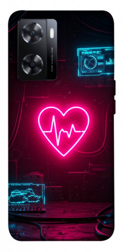 Чехол itsPrint Neon heart для OnePlus Nord N20 SE