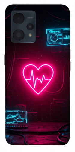 Чехол itsPrint Neon heart для Realme 9 4G / 9 Pro+
