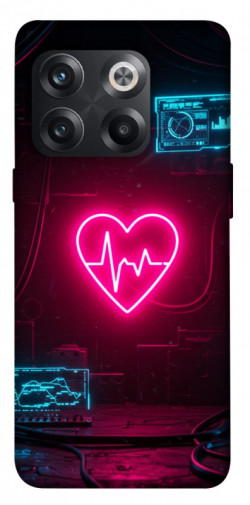 Чехол itsPrint Neon heart для OnePlus 10T