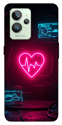 Чехол itsPrint Neon heart для Realme GT2
