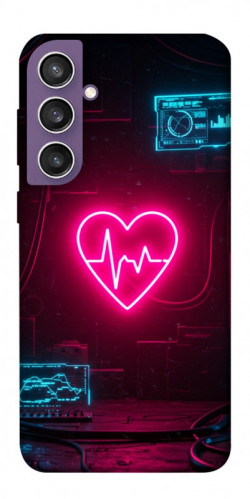 Чехол itsPrint Neon heart для Samsung Galaxy S23 FE