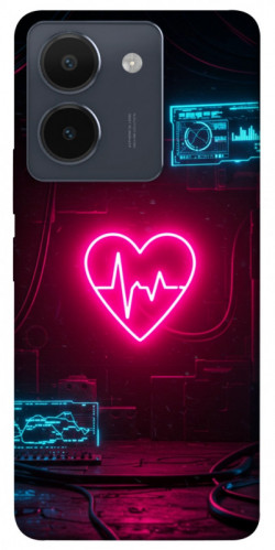 Чехол itsPrint Neon heart для Vivo Y36