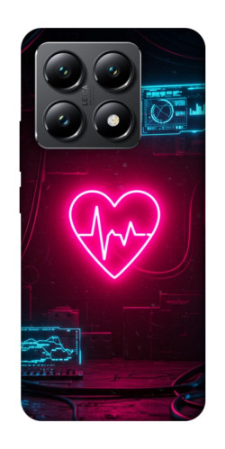 Чехол itsPrint Neon heart для Xiaomi 14T
