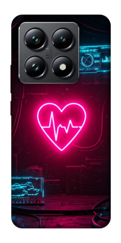 Чехол itsPrint Neon heart для Xiaomi 14T Pro