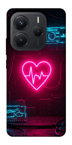 Чехол itsPrint Neon heart для Xiaomi Redmi Note 14 5G