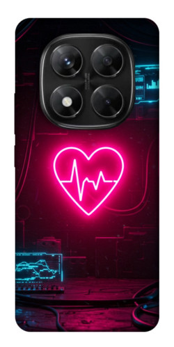 Чехол itsPrint Neon heart для Xiaomi Redmi Note 14 Pro 5G