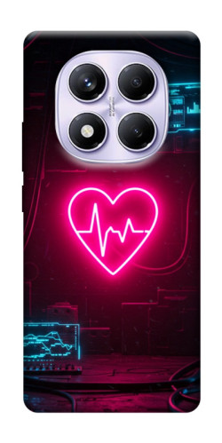 Чехол itsPrint Neon heart для Xiaomi Poco X7