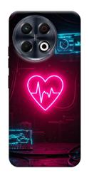 Чехол itsPrint Neon heart для TECNO Spark 30 Pro (KL7)