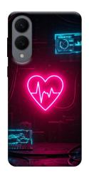 Чехол itsPrint Neon heart для Samsung Galaxy S25 Edge