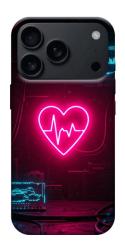 Чехол itsPrint Neon heart для Apple iPhone 17 Pro Max (6.9")