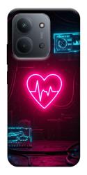Чехол itsPrint Neon heart для Xiaomi Redmi 15C (EU)