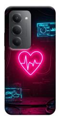 Чехол itsPrint Neon heart для Xiaomi Redmi 15 (EU)
