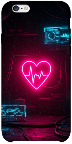 Чехол itsPrint Neon heart для Apple iPhone 6/6s plus (5.5")