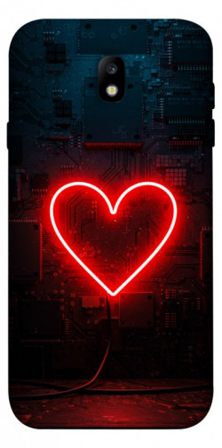 Чехол itsPrint Яркое сердце для Samsung J730 Galaxy J7 (2017)