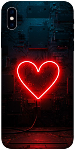 Чехол itsPrint Яркое сердце для Apple iPhone X (5.8")