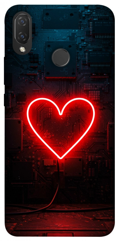 Чехол itsPrint Яркое сердце для Huawei P Smart+ (nova 3i), любовь, купить оптом с доставкой