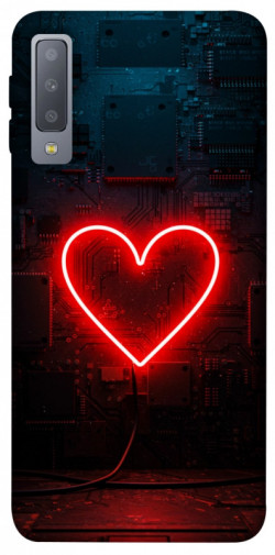Чехол itsPrint Яркое сердце для Samsung A750 Galaxy A7 (2018)