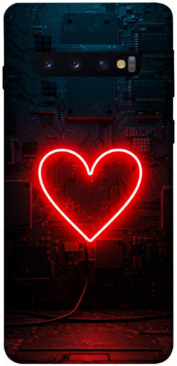 Чехол itsPrint Яркое сердце для Samsung Galaxy S10